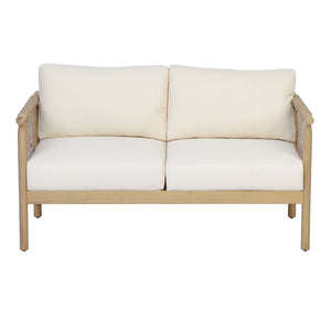 Outdoor Acacia Wood 3-Piece Furniture Set