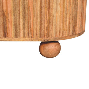 Solid Wood Soba Ball Lid-Up Coffee Table