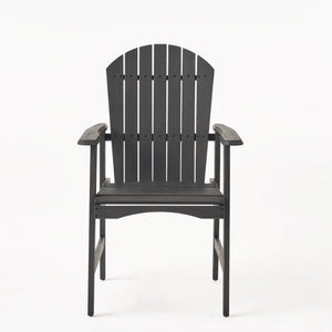 Outdoor Weather Resistant Acacia Wood Adirondack Dining Chairs (Set of 2) - Best Buy Furniture