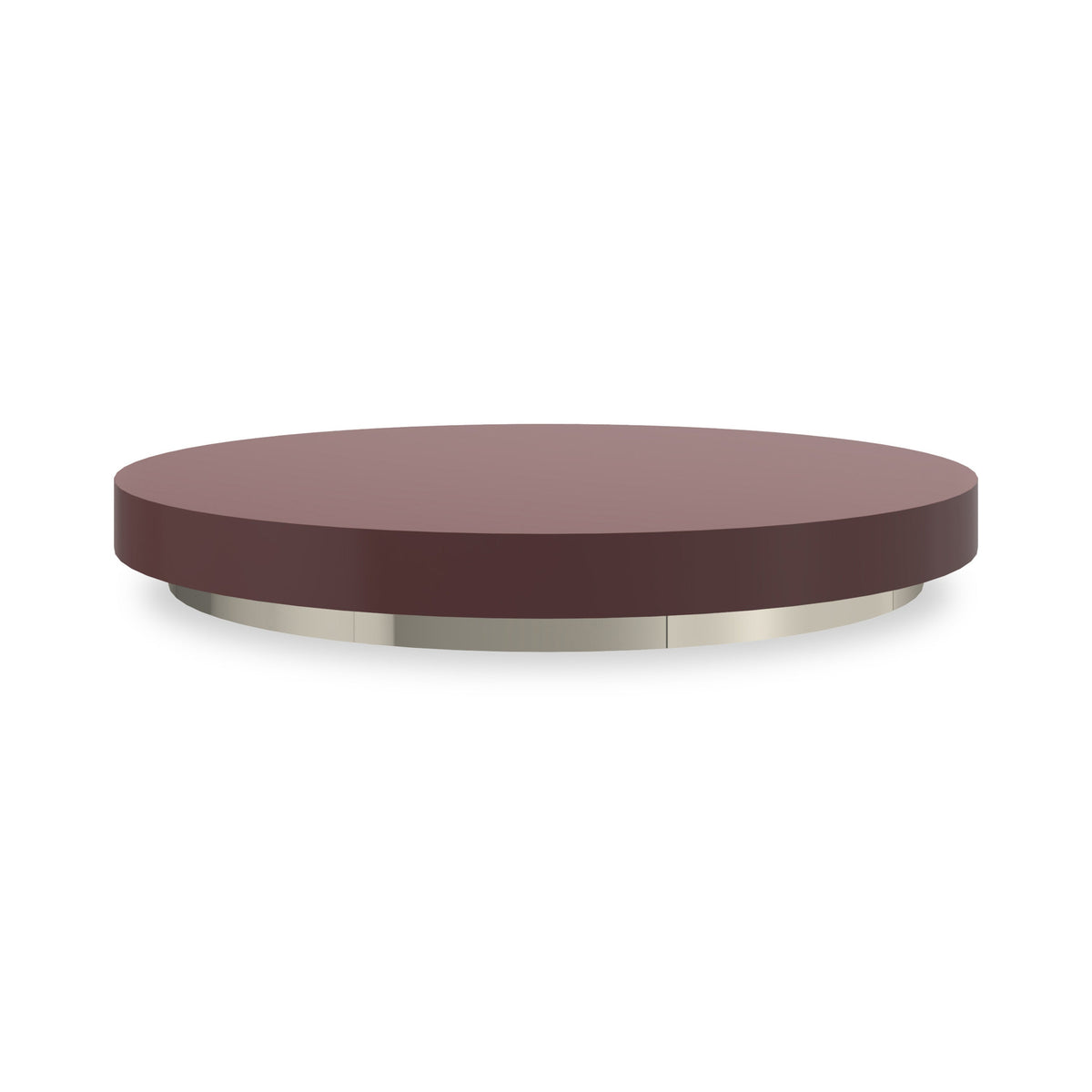 Radius Cocktail Round Accent Tray
