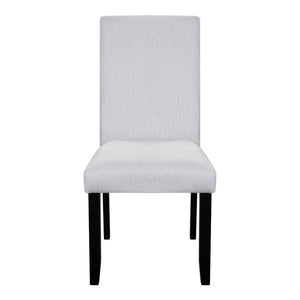 5 Piece Round Dining Table Set, Modern Dining Table And 4 Upholstered Chairs For Dining Room