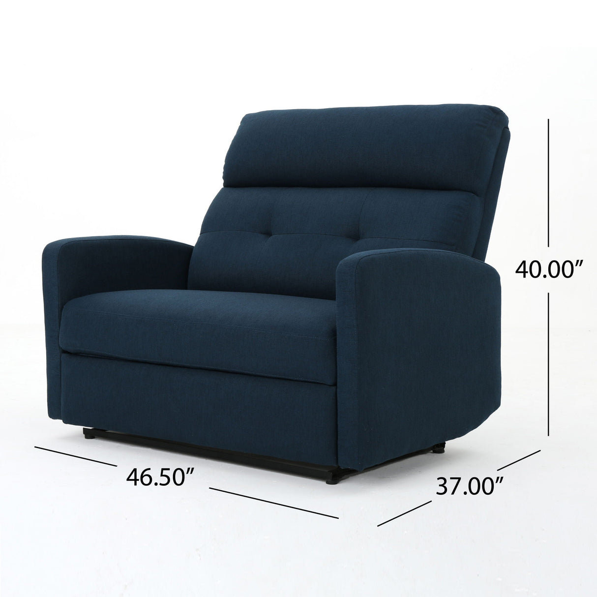 Alma - Contemporary Upholstered Loveseat Recliner - Best Buy Furniture