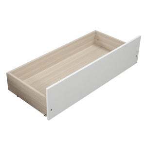 Platform Storage Bed Wood Bed Frame With Two Drawers And Headboard