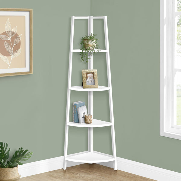 Bookshelf, Etagere, Corner, 4 Tier, Office, Contemporary & Modern - Best Buy Furniture