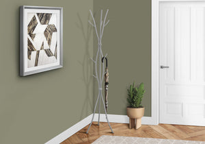 Coat Rack, Hall Tree, Free Standing, 11 Hooks, Entryway, Contemporary & Modern - Best Buy Furniture