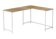 Computer Desk, Home Office, Corner, L Shape, Laptop, Marble Look Contemporary & Modern - Best Buy Furniture