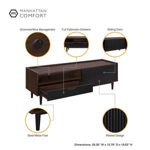 Duane - Fluted TV Stand