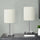 Lighting, Table Lamp, USB Port Included, Nickel, Contemporary (Set of 2) - Best Buy Furniture