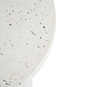Terrazzo - Outdoor Side Table - White