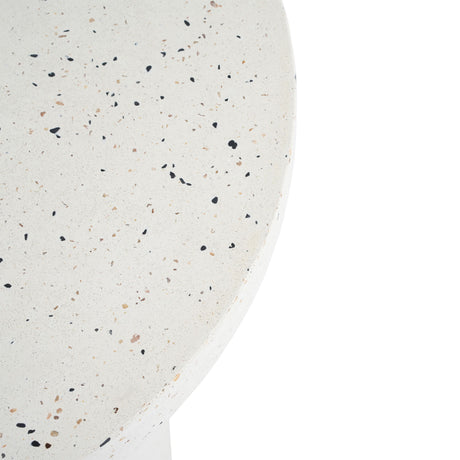 Terrazzo - Outdoor Side Table - White