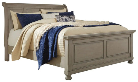 Lettner - Sleigh Bed - Best Buy Furniture