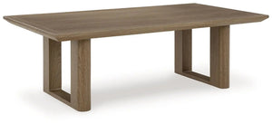 Serene Bay - Rectangular Cocktail Table - Dark Brown - Best Buy Furniture