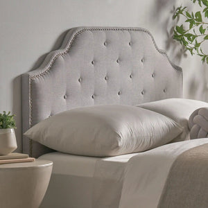 Luella - Button Tufted Upholstered Headboard - Best Buy Furniture