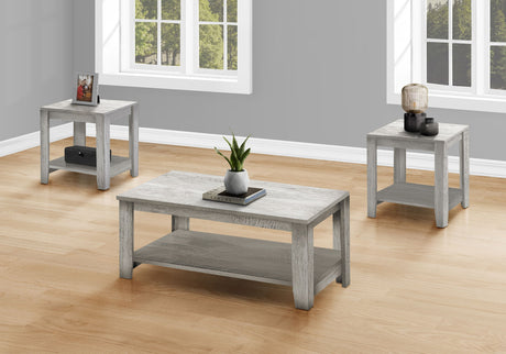 Table Set, Coffee, End, Side, Accent, Living Room, Transitional (Set of 3) - Best Buy Furniture