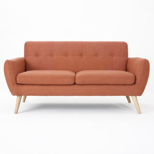 67.25" Button Tufted Loveseat