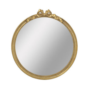 30x1.5x32" Round Wall Mirror with Ornate