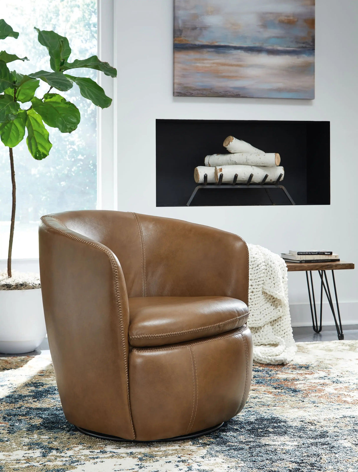 Kierreys - Swivel Chair - Best Buy Furniture