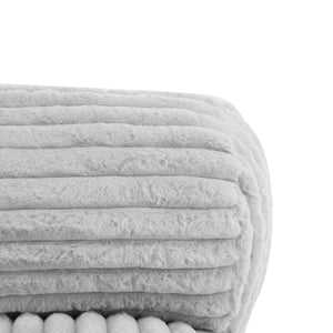Latina - Indoor Foldbable Bean Bag Lounge Chair - Light Gray