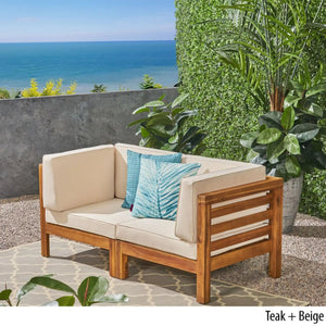 Oana - 2 Piece Loveseat Set With Water Resistant Cushions - Best Buy Furniture