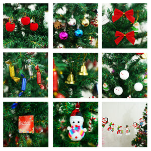 6ft Artificial Christmas Tree with LED Energy-Saving Lights