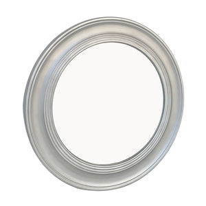 Vintage Round Wall Mirror, Brushed
