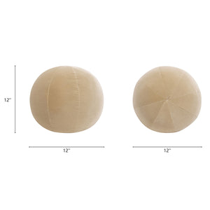 Luna - Round Sphere Accent Ball Throw Pillow