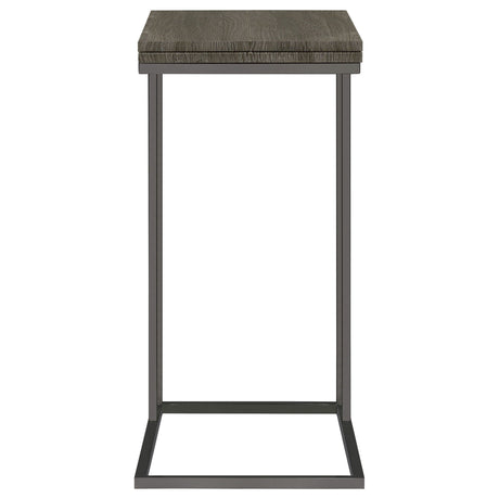 Mortimer - Snack Table With Expandable Top - Gray