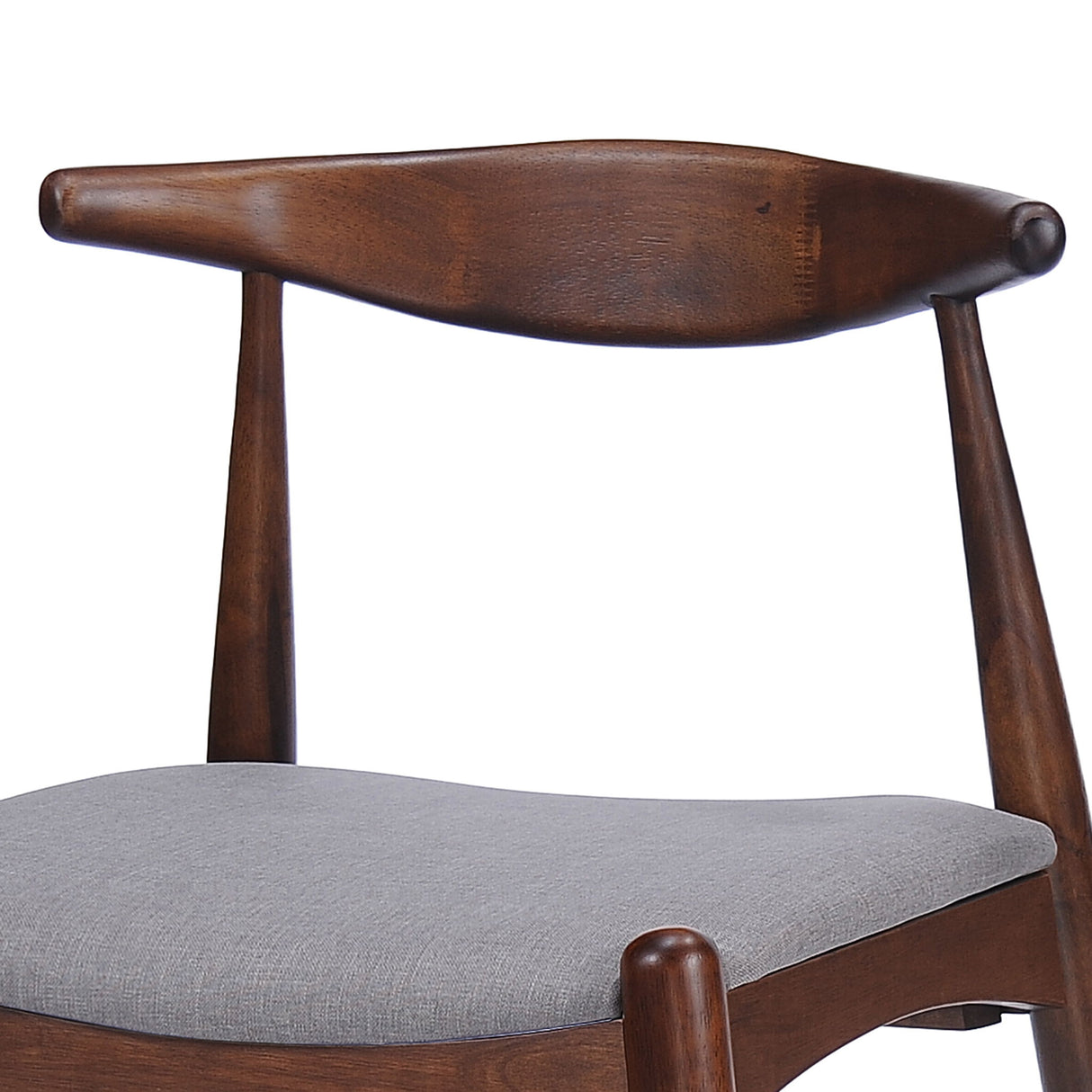 Dining Chairs With Ergonomic Backrest & Comfort Cushions (Set of 2)