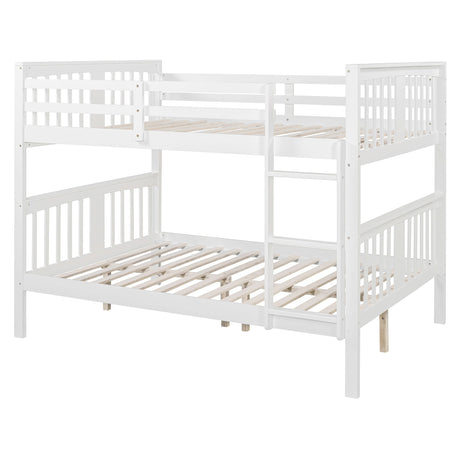 Bunk Bed With Ladder For Bedroom