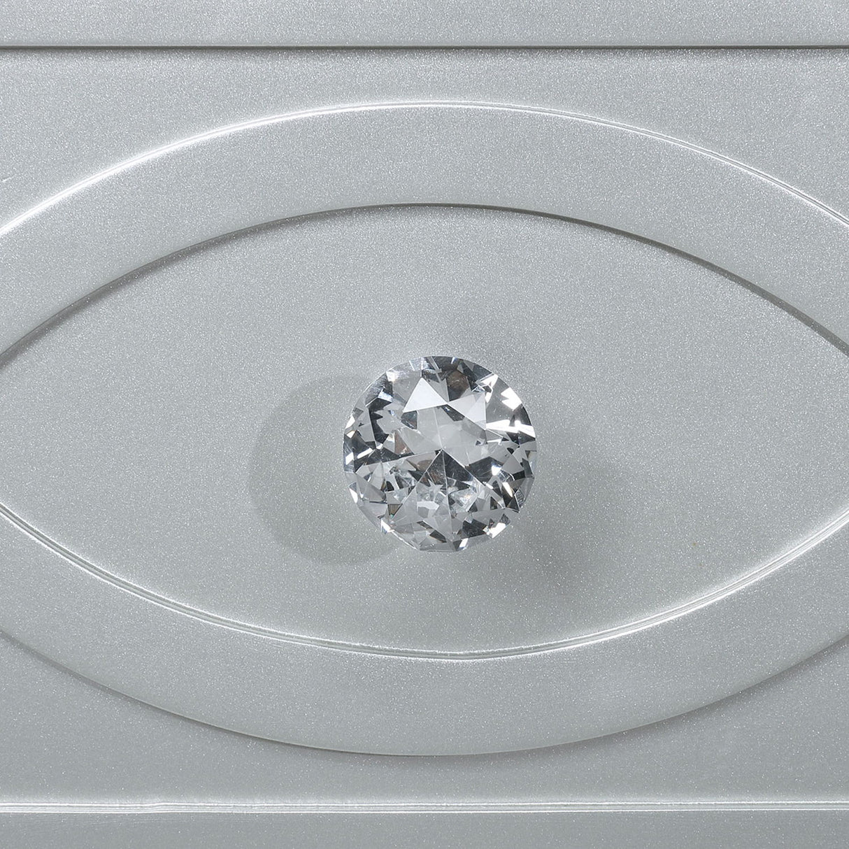 Arabesque - 6 Drawer Dresser With Mirror - Silver
