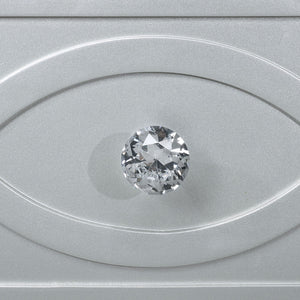 Arabesque - 6 Drawer Dresser With Mirror - Silver