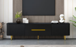 VIBE HAUS 78.7" Minimalist TV Stand for TVs up to 85 Inches