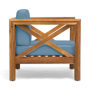Brava - Mid - Century Modern Club Chair With Water Resistant Cushions