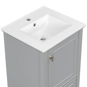 Retro Bathroom Vanity With Sink