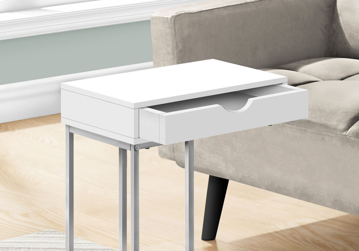 Accent Table, C - Shaped Contemporary & Modern Design - Best Buy Furniture