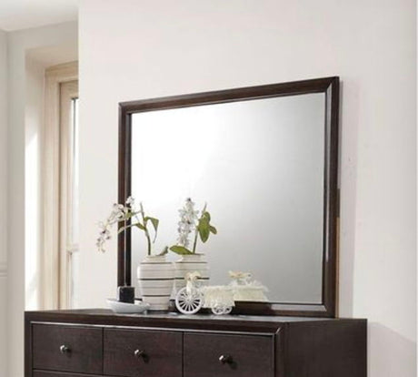 Madison - Mirror - Espresso - Best Buy Furniture
