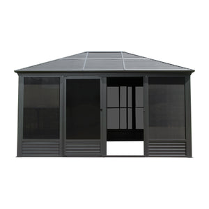 11.2x14.6FT Aluminum Hardtop Gazebo