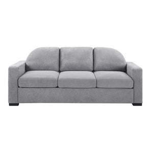 Modern 3 Seater Sofa With Curved Backrest