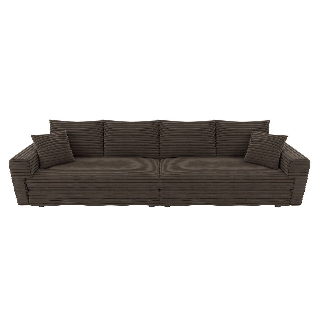 Modern Comfy Upholstered Sofa Cloud Couch & Deep Seat Couches