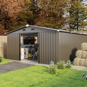 Campcraft 10x12ft Color Steel Plate Storage Shed