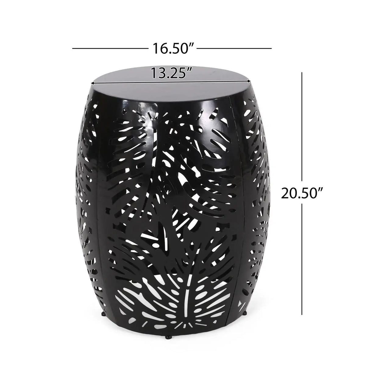 Modern Design Metal End Table, Large - Best Buy Furniture