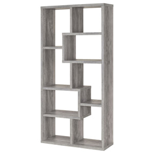 Lawton - 7 Shelf Bookshelf - Driftwood