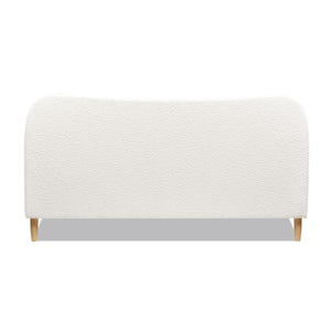 Roman - Curved Headboard Upholstered Platform Bed