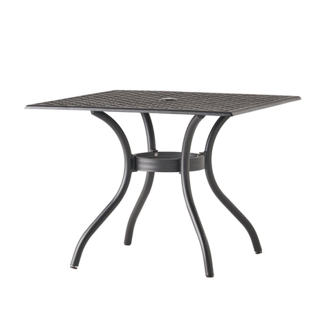 Arch Mesh Dining Table With Lightweight Frame - Black - Best Buy Furniture
