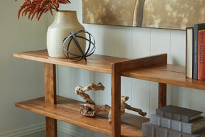 Fayemour - Console Sofa Table - Brown - Best Buy Furniture