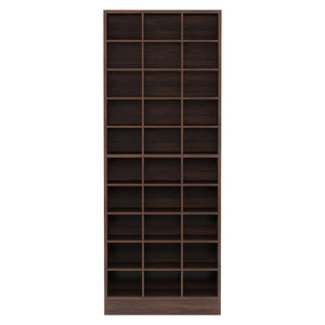 10 Tier Shoe Storage Cabinet With 30 Cubbies