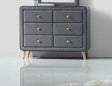 Valda - Dresser - Light Gray - Best Buy Furniture