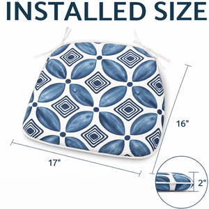 Water-Repellent Outdoor Patio Chair Cushions