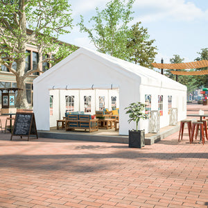 16x32FT Heavy Duty Party Tent with Removable Sidewalls