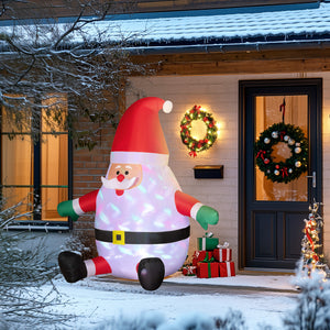 Outsunny Inflatable Christmas Santa Claus